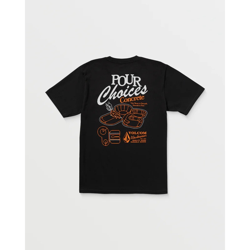 Volcom Pour Choices Tee|Black|S|M|L|XL|2XL