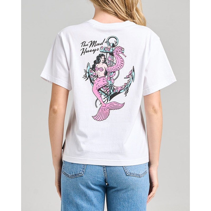 The Mad Hueys SEAHORSE ANCHOR | WOMENS SS TEE