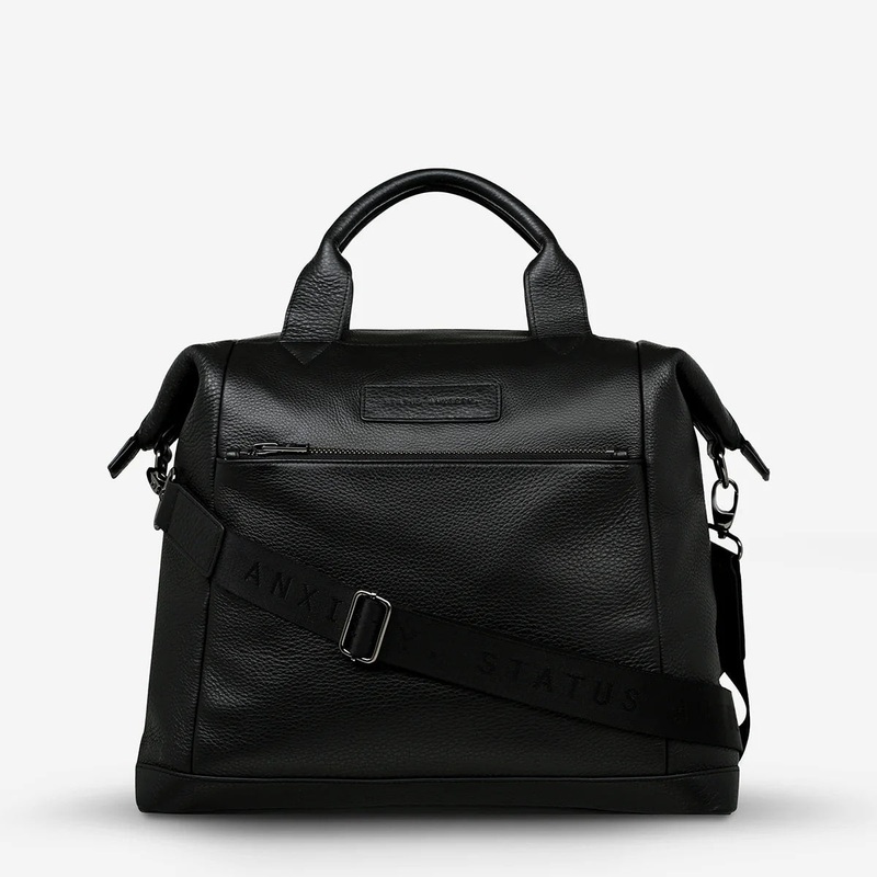 Status Anxiety Comes In Waves Bag – Black