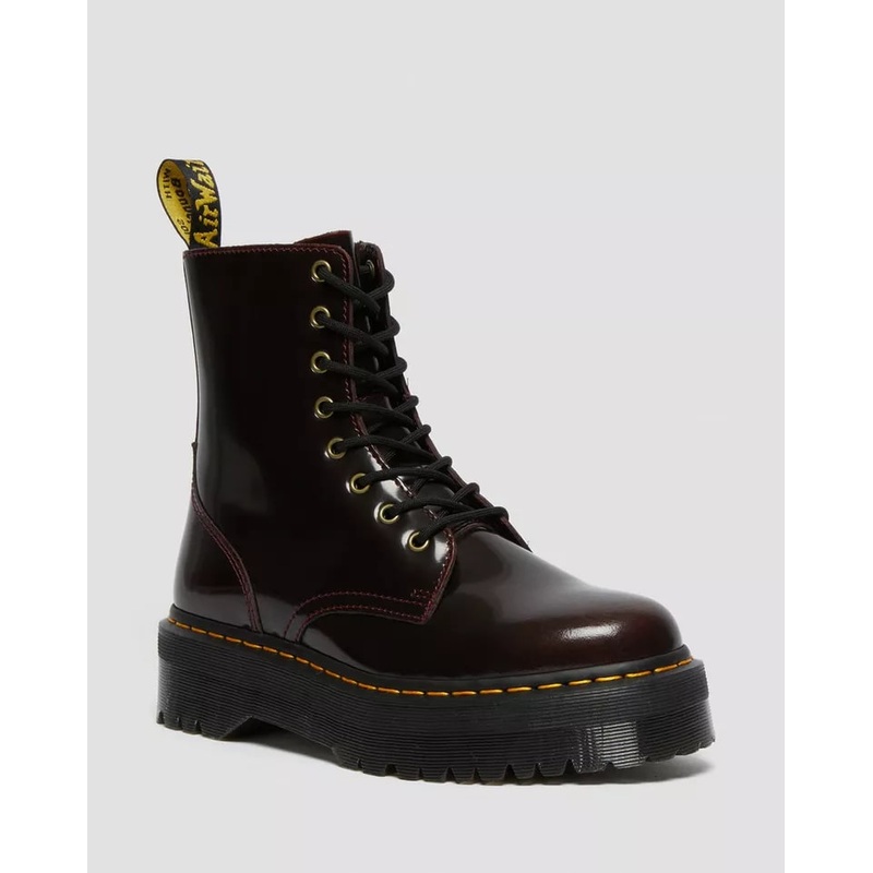 Dr. Martens Jadon 8 Eye Leather Boot – Cherry Red