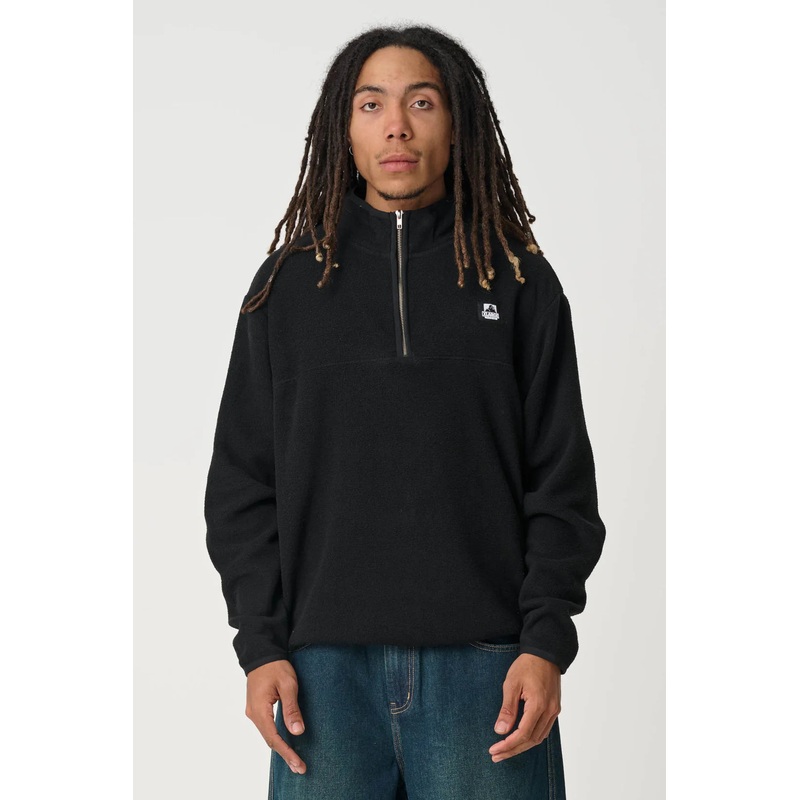 XLarge Half Zip Crew|BLACK|XS|S|M|L|XL|2XL|3XL