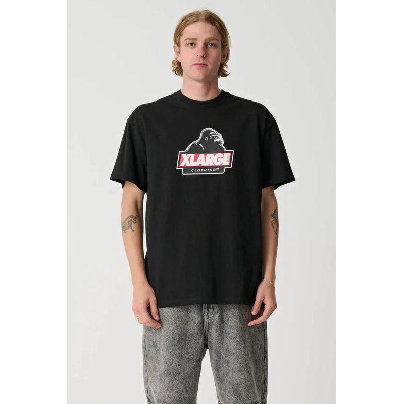 XLarge Slanted Tee|Black|S|M|L|XL|2XL|3XL