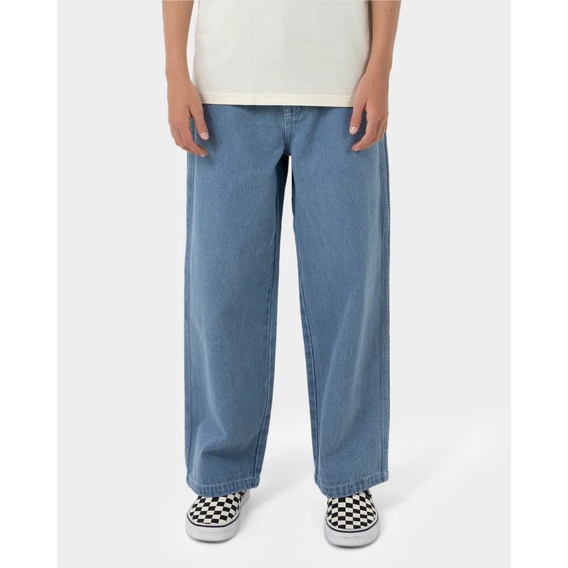 Santa Cruz Yelling Stack Boys Baggy Denim Jeans