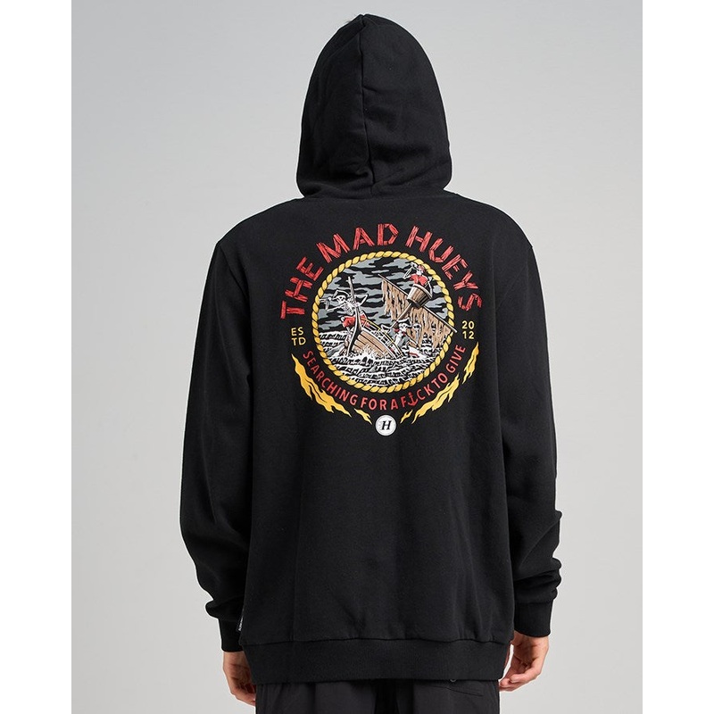 The Mad Hueys SEARCHING FOR SOME FKS | HOODED PULLOVER