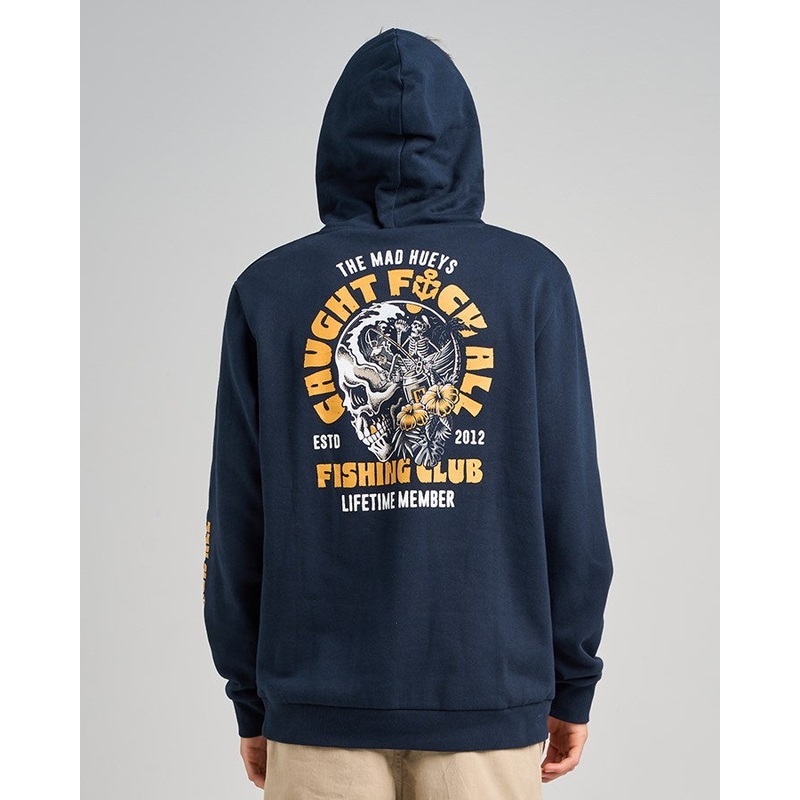 The Mad Hueys TROPIC CAUGHT FK ALL | FISHING HOODED PULLOVER