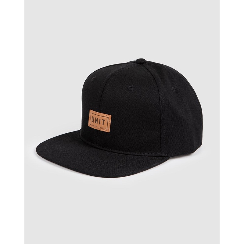 Unit Trade Snapback Cap|BLACK|OSFM