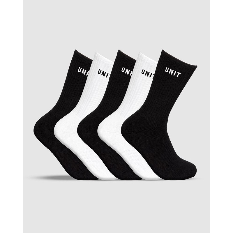 Unit Storm 5 Pack Socks|MULTI|7 to 11|11 to 14