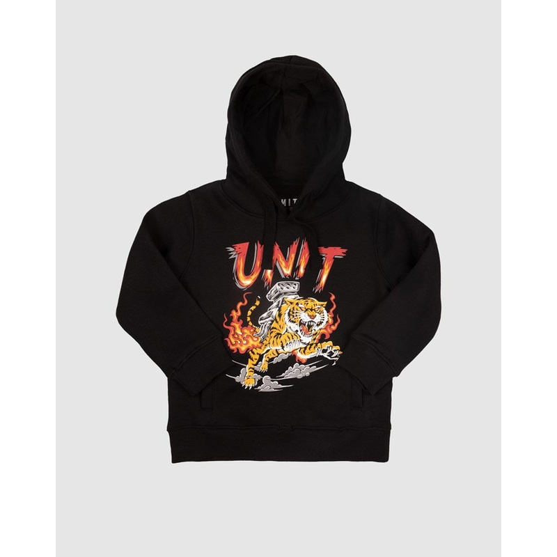 Unit Blitz Kids Hoodie|BLACK|0|2|4|6|8