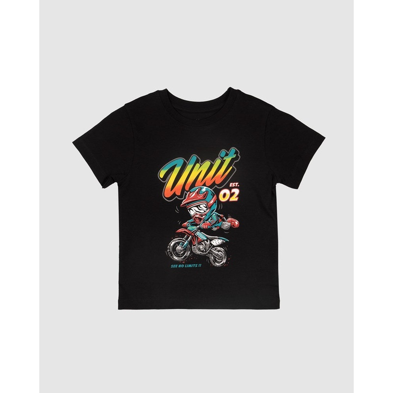 Unit Circuit Kids Tee|BLACK|0|2|4|6|8