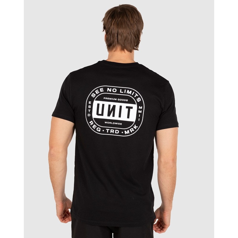 Unit Clate Tee|BLACK|DK TEAL|S|M|L|XL|2XL|3XL
