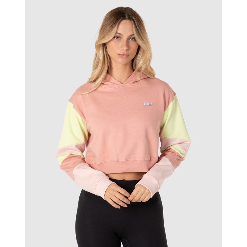 Unit Crest Cropped Womens Hoodie