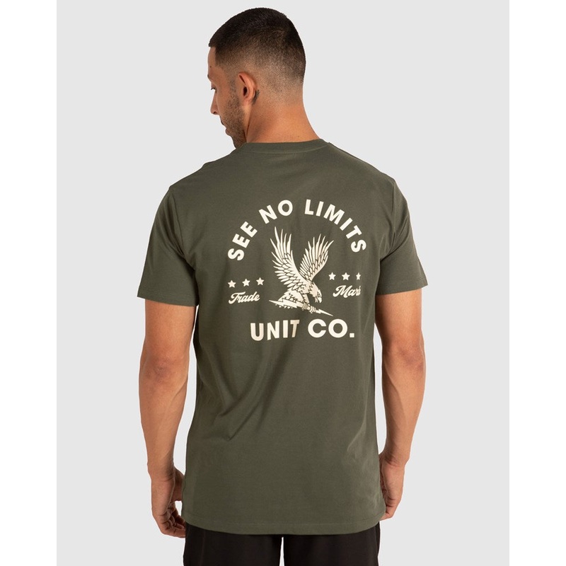 Unit Liberty Tee|MILITARY|CEMENT|S|M|L|XL|2XL|3XL