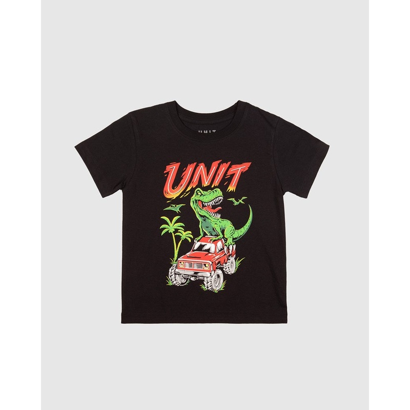 Unit Off Road Kids Tee|BLACK|0|2|4|6|8