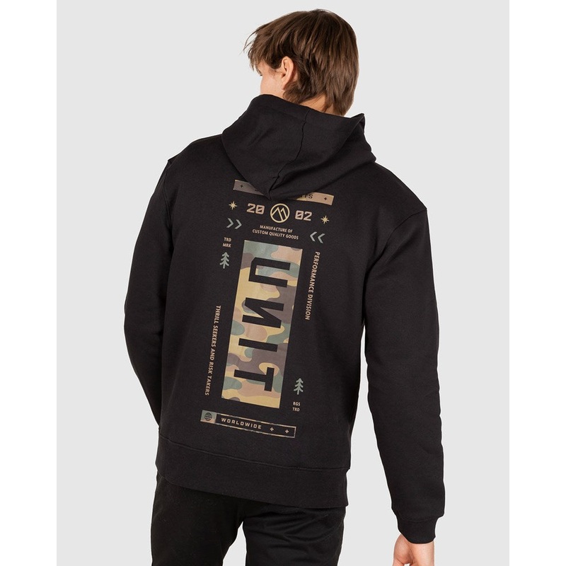 Unit Peak Hoodie|BLACK|S|M|L|XL|2XL|3XL