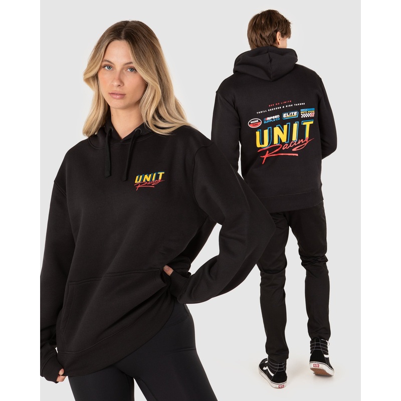 Unit Racing Team Hoodie|BLACK|XS|S|M|L|XL|2XL|3XL