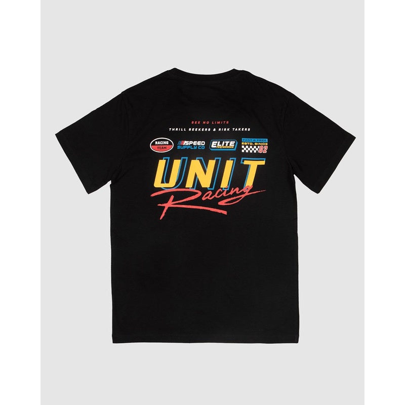 Unit Racing Team Youth Tee|BLACK|10|12|14|16