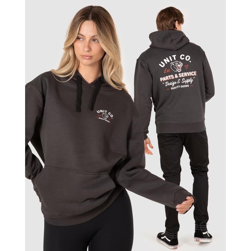Unit Savage Unisex Hoodie|WASHED BLACK|XS|S|M|L|XL|2XL|3XL