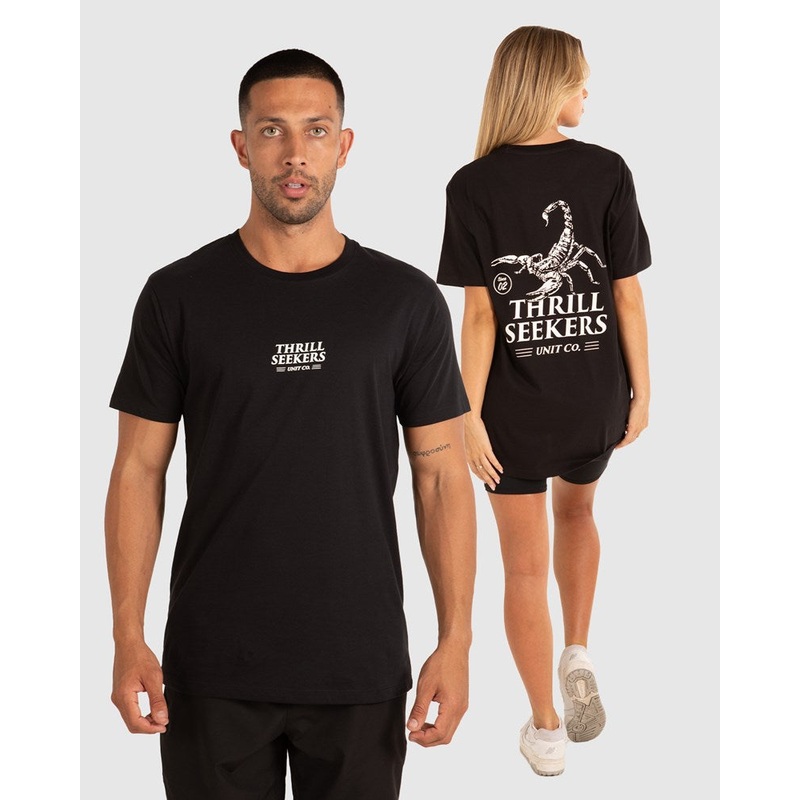 Unit Scorpion Unisex Tee|DK TEAL|BLACK|S|M|L|XL|2XL|3XL