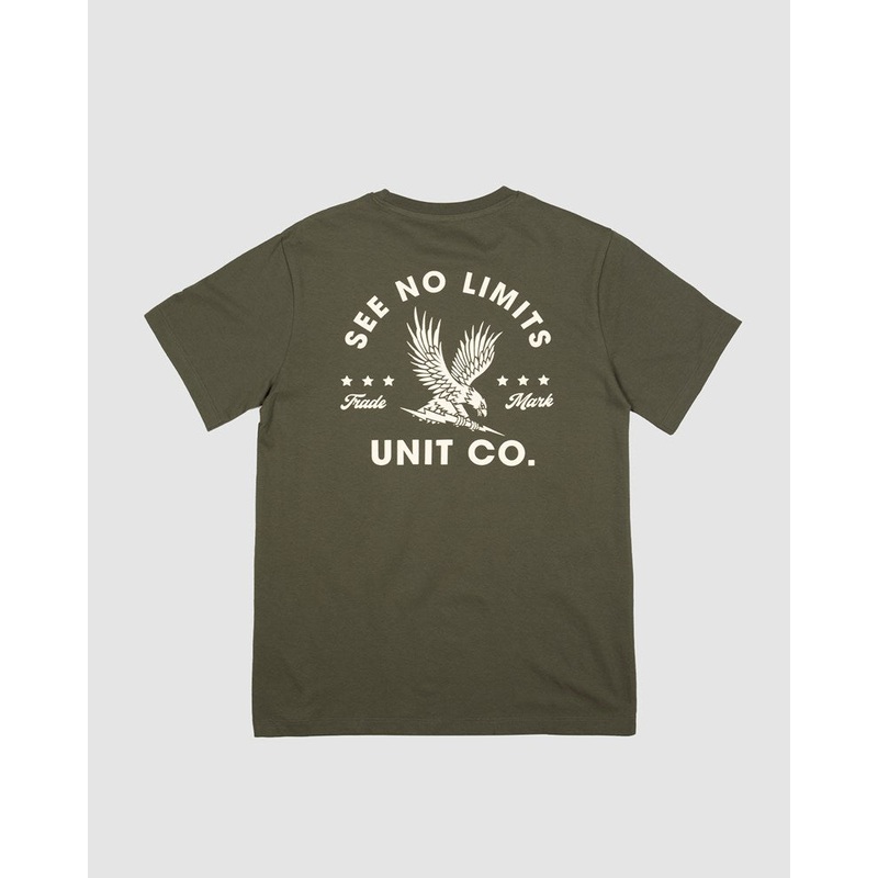 Unit Liberty Youth Tee|MILITARY|CEMENT|10|12|14|16