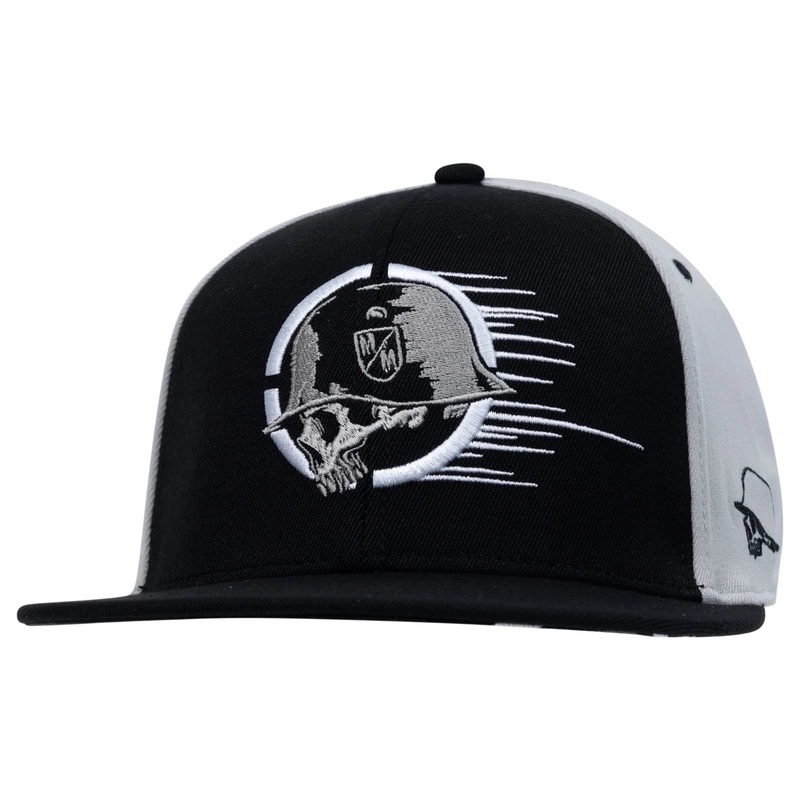 Metal Mulisha Beam Flex Hat|BLACK GREY|S/M|L/XL