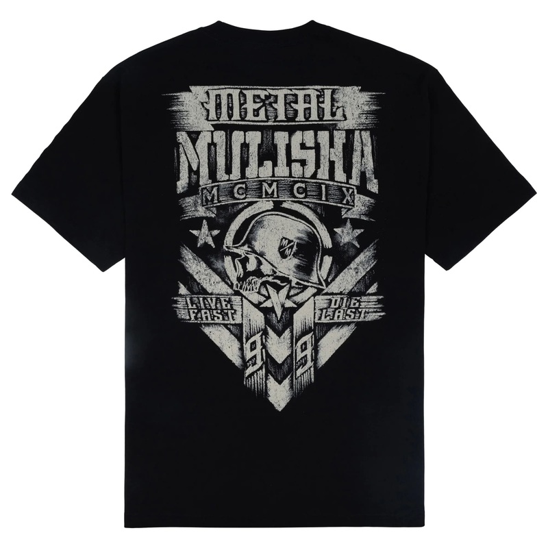 Metal Mulisha Chalk Tee|BLACK|S|M|L|XL|2XL|3XL|4XL|5XL