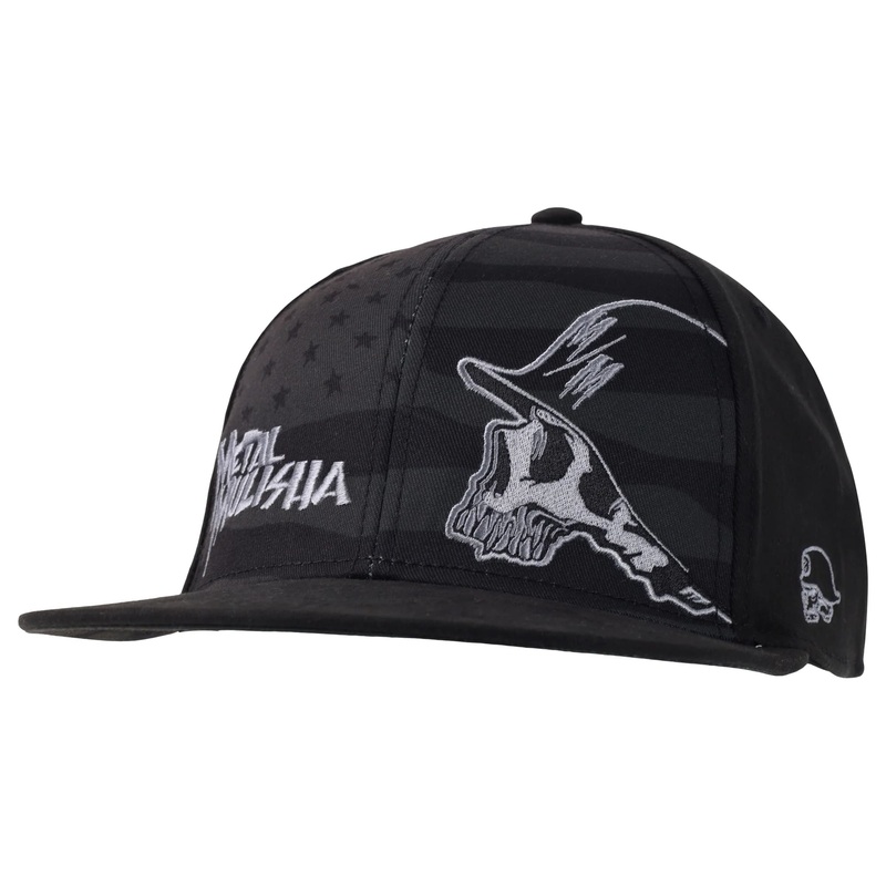 Metal Mulisha D-Day Flex Hat|BLACK GREY|S/M|L/XL