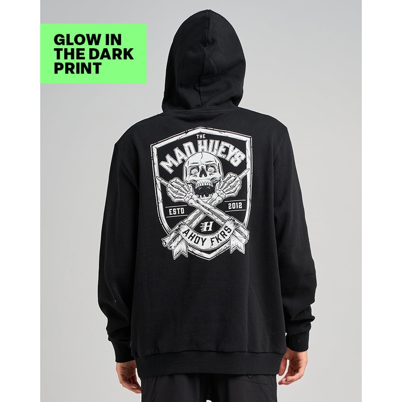 The Mad Hueys AHOY FKRS SHIELD | HOODED PULLOVER