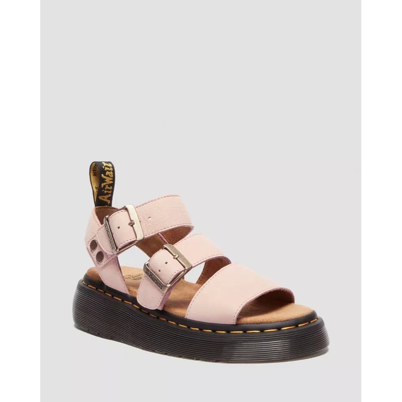 Dr. Martens Gryphon Quad Sandal – Powder Pink Milled Nubuck