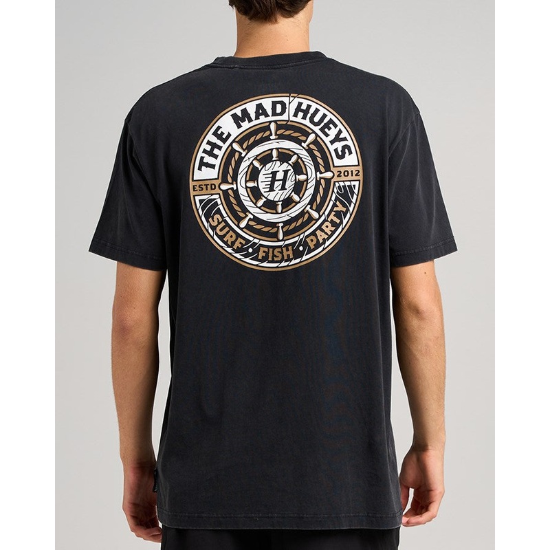 The Mad Hueys HUEYS SHIP WHEEL | SS TEE