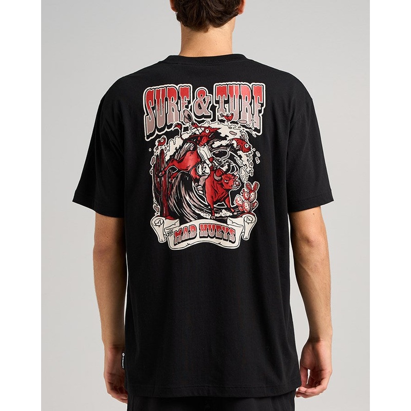 The Mad Hueys SURF AND TURF | SS TEE