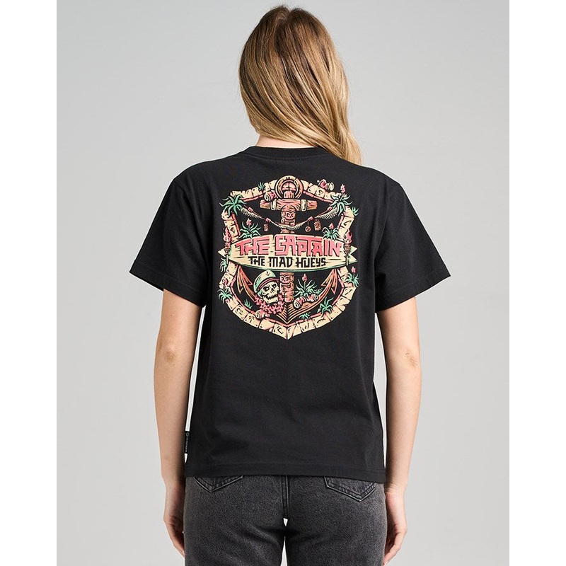 The Mad Hueys TIKI TIKI CAPTAIN | WOMENS SS TEE