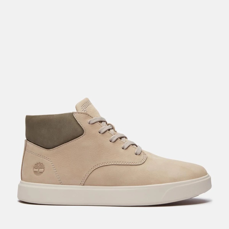 Timberland Mens Emerson Street Mid – Light Taupe Nubuck