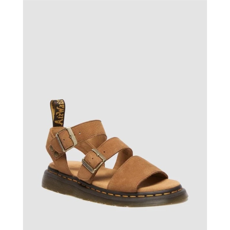 Dr. Martens Gryphon Sandal – Desert Brown Tumbled Nubuck