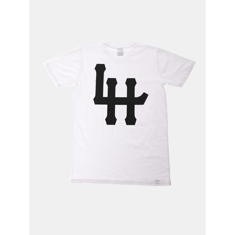 LH Big Logo Tee White|White Black|XS|S|M|L|XL|2XL|3XL|4XL|5XL