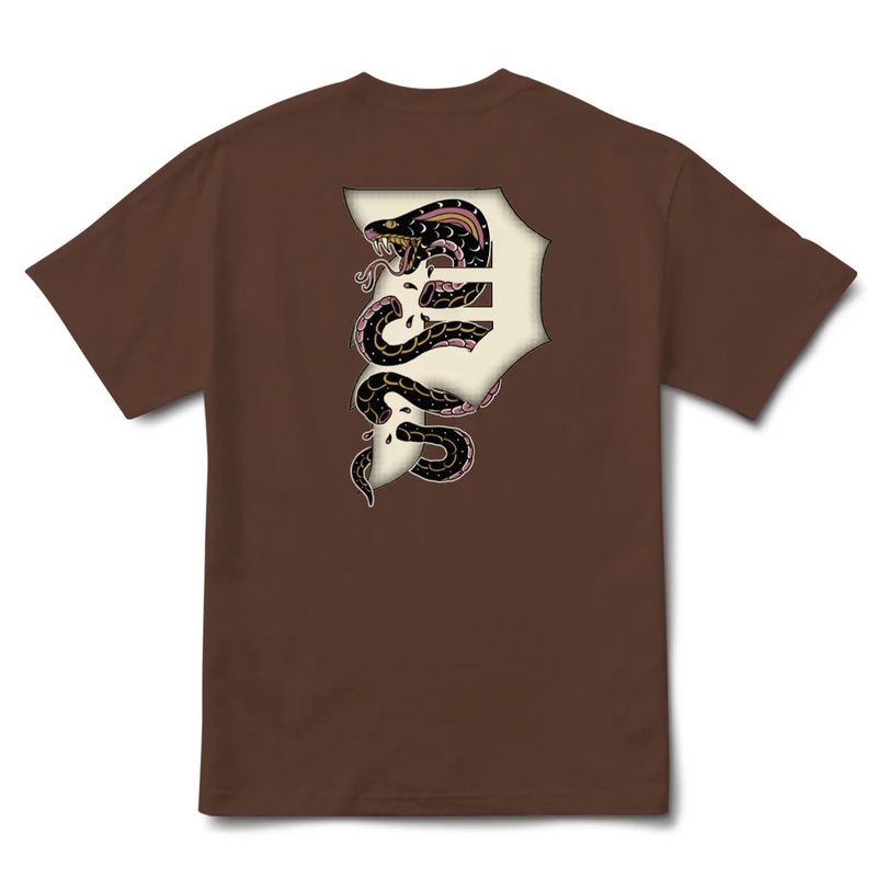 Primtive Danger Boxy Tee|BROWN|WHITE|S|M|L|XL|2XL