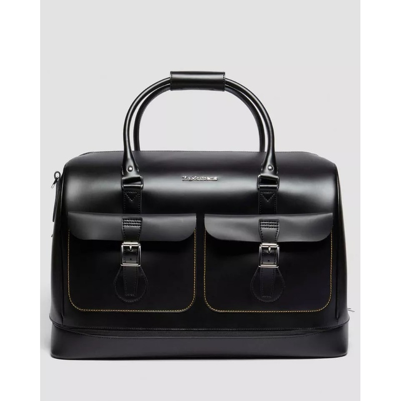 Dr. Martens City Living Weekender Bag – Black Kiev & Black Smooth