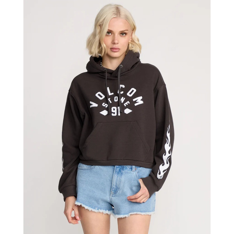 Volcom Womens 1991 Mini Hoodie