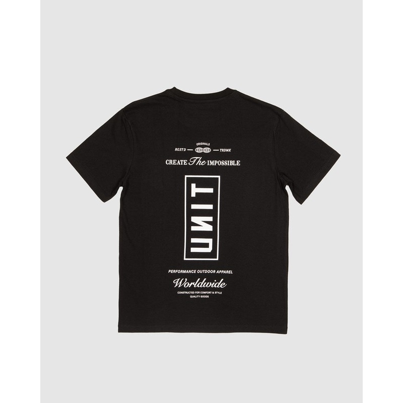 UNIT ARCADIA YOUTH TEE|MILITARY|BLACK|10|12|14|16