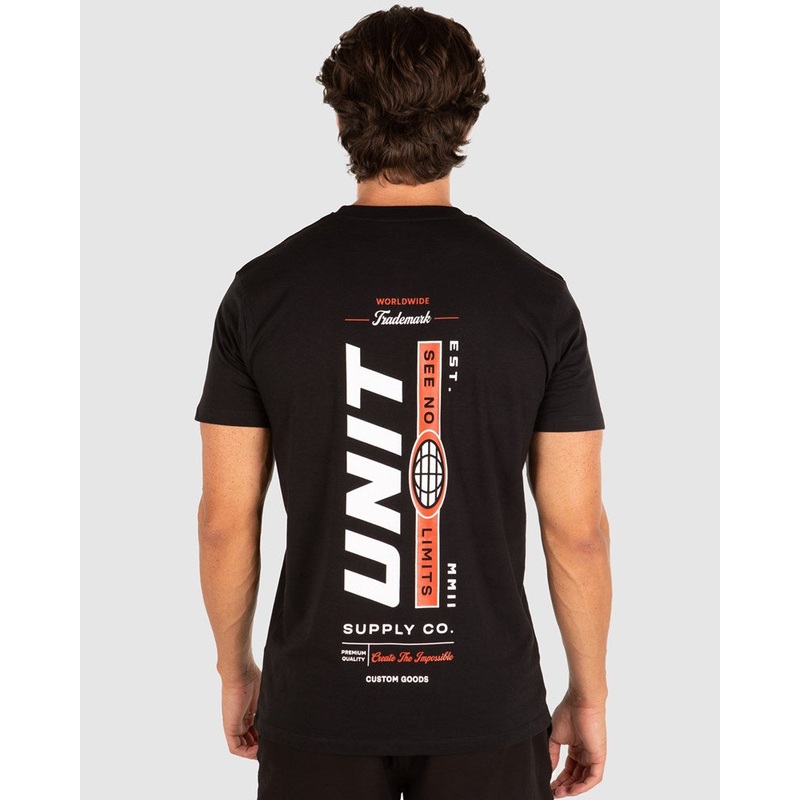 UNIT DUKE TEE|BLACK|WHITE|S|M|L|XL|2XL|3XL
