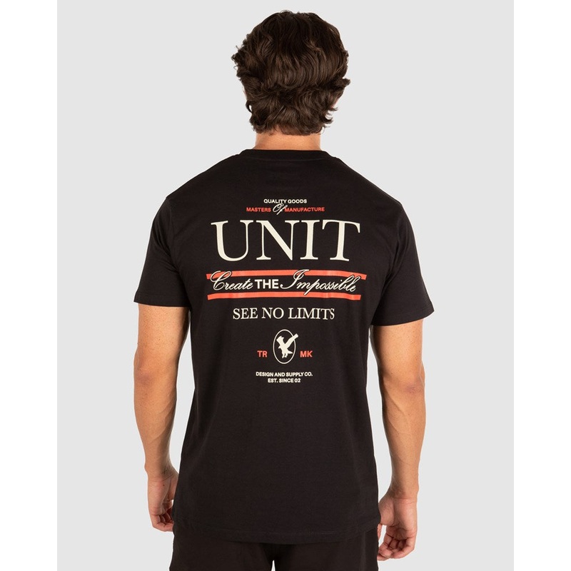 UNIT FOUNDER TEE|BLACK|S|M|L|XL|2XL|3XL