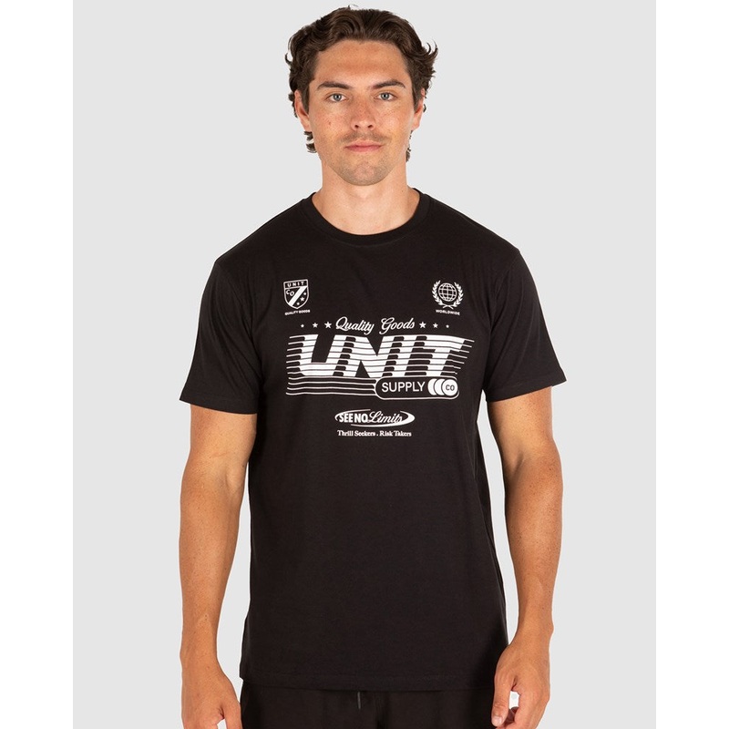 UNIT PROVINCE TEE|BLACK|GREY|S|M|L|XL|2XL|3XL