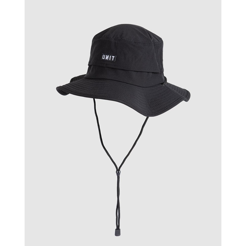 UNIT TECHLITE BUCKET HAT|BLACK|OSFM