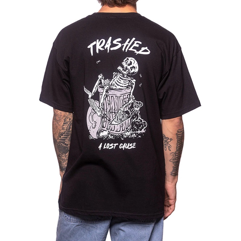 A Lost Cause Trashed Tee|BLACK|S|M|L|XL|XXL
