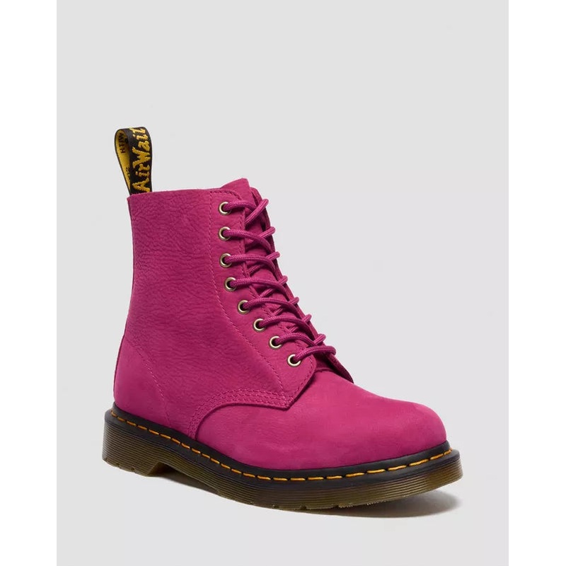 Dr. Martens 1460 8 Eye Boot – Fuschia Pink Milled Nubuck Rb