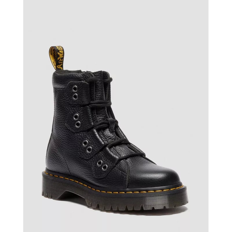 Dr. Martens 1460 Bex LTT 4 Tie Boot – Black Milled Nappa