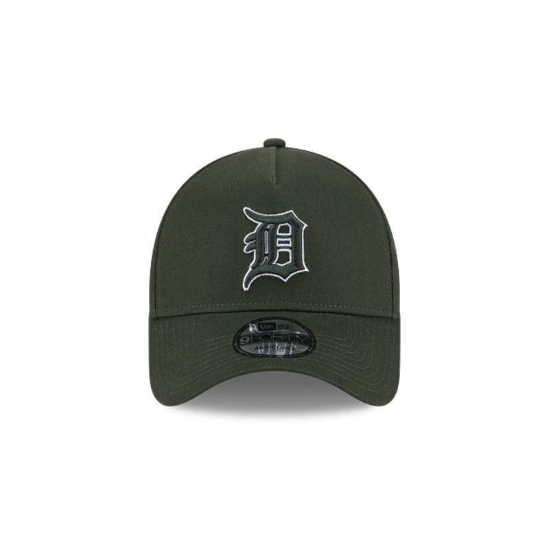 New Era Detroit Tigers Plaid Infill 9FORTY A-Frame Snapback