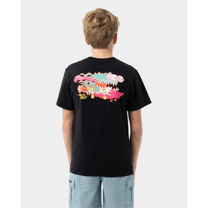 Santa Cruz Meek Scratched Slasher Boys Tee