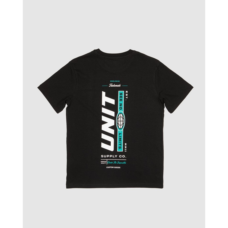 UNIT DUKE YOUTH TEE|BLACK|10|12|14|16