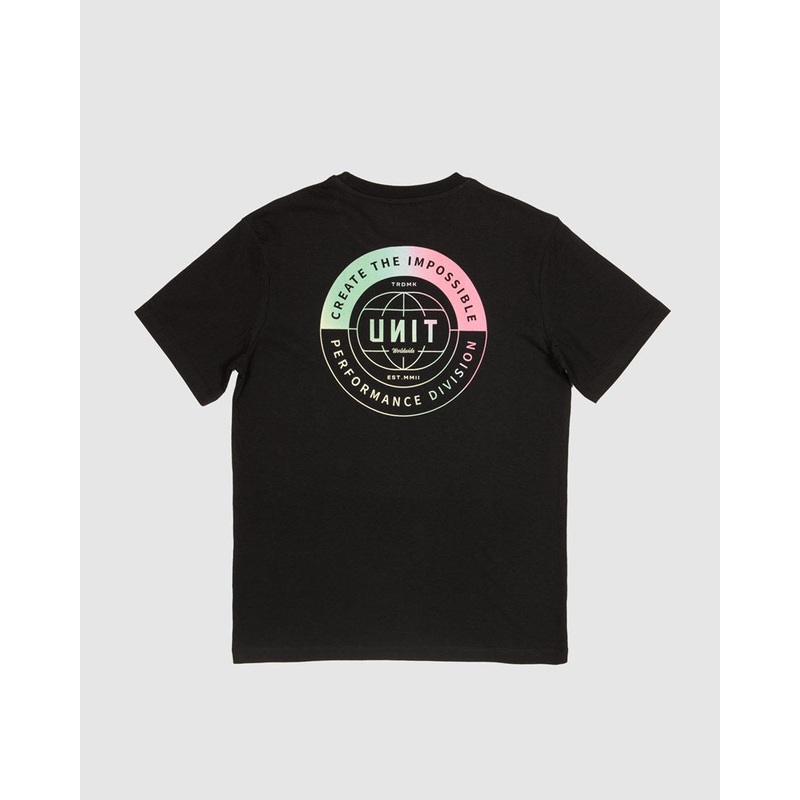 UNIT EVOLVE YOUTH TEE|BLACK|10|12|14|16