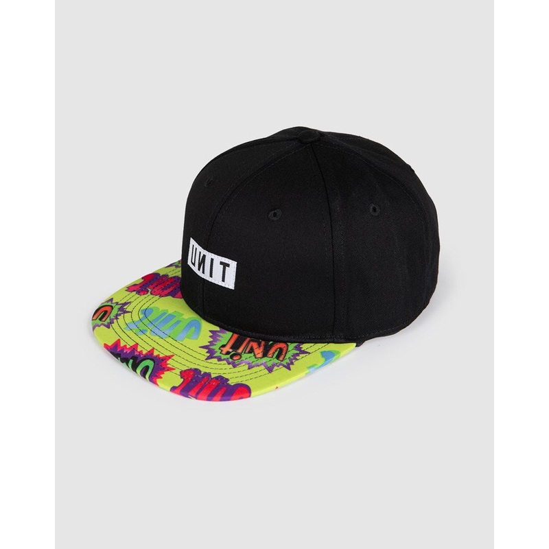 UNIT STOMP YOUTH HEADWEAR|BLACK|OSFM